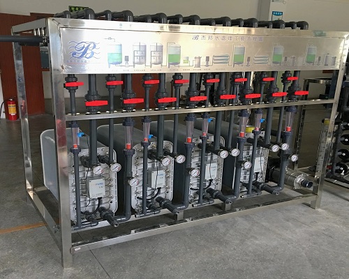 EDI純水設(shè)備的工作原理-藍膜