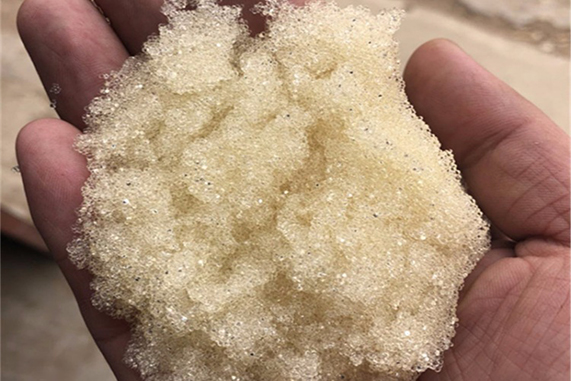 軟化樹脂的再生步驟-藍膜